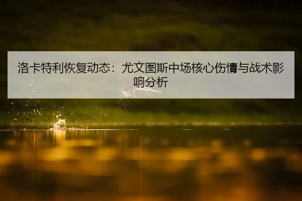 洛卡特利恢复动态：尤文图斯中场核心伤情与战术影响分析